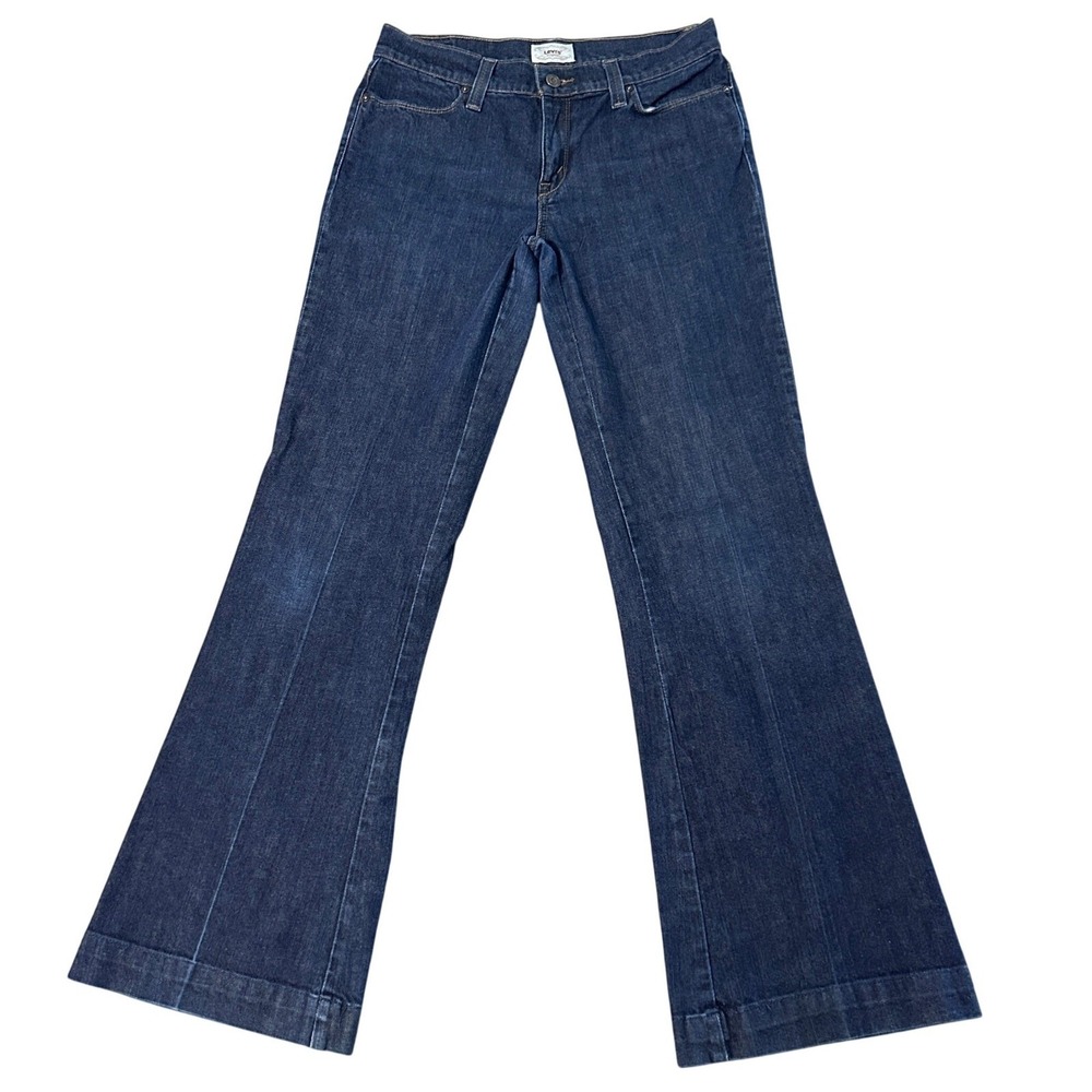 Levis 544 Ultimate Lift Boot Cut Jeans Womens 8 Medium Blue Denim 29x32